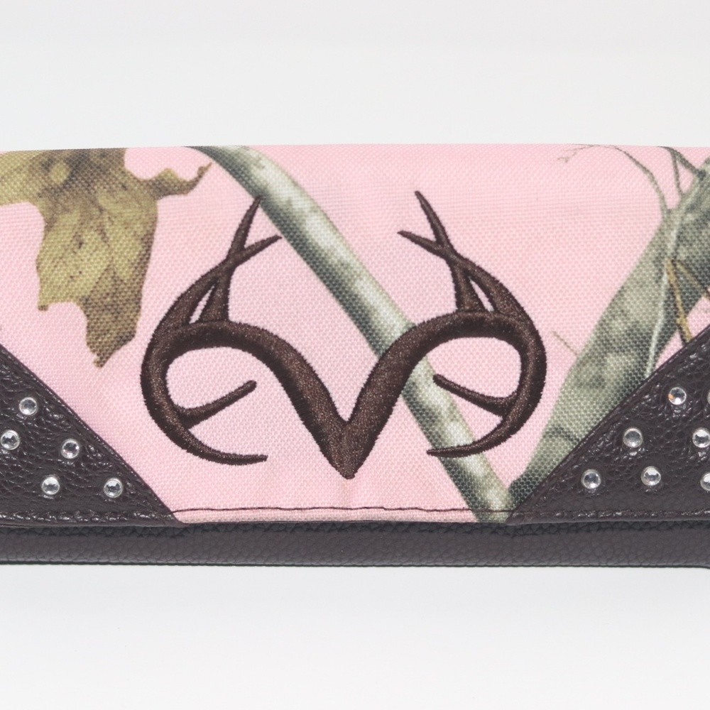RealTree Pink Camouflage Envelope Wallet